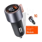 Kép 5/5 - Mcodo CC-5670 75W Digital Display PD 1*USB-A 1*USB-C Car Charger