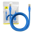 Kép 1/10 - Baseus Ethernet RJ45 kerek kábel, Cat.6, 3m (kék)