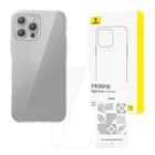 Kép 1/5 - Baseus Átlátszó Tok iPhone 15 Pro + edzett üvegfólia