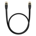 Kép 2/9 - Baseus Cat 7 UTP Ethernet RJ45 lapos kábel, 1,5m (fekete)