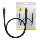 Kép 1/9 - Baseus Cat 7 UTP Ethernet RJ45 lapos kábel, 1,5m (fekete)