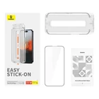 Kép 3/5 - Baseus Sapphire edzett üvegfólia 0,3 mm iPhone 15 Plus