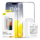 Kép 1/5 - Baseus Sapphire betekintésgátló edzett üvegfólia iPhone 15