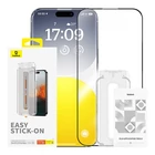 Kép 1/5 - Baseus Sapphire betekintésgátló edzett üvegfólia iPhone 15 ProMax