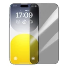 Kép 2/5 - Baseus Sapphire betekintésgátló edzett üvegfólia iPhone 15 ProMax
