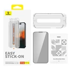Kép 3/5 - Baseus Sapphire betekintésgátló edzett üvegfólia iPhone 15 ProMax