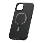 Kép 2/4 - Baseus Fauxther Series mágneses telefontok iPhone 15 Plus (fekete)