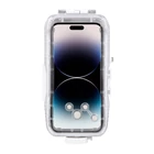 Kép 2/2 - Puluz Műanyag vízálló telefontok, iPhone 14 Plus/Pro Max/13 Pro Max/12 Pro Max/11 Pro Max (fehér) ​