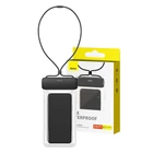 Kép 1/7 - Baseus AquaGlide vízálló telefontok (fekete)