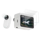 Kép 1/3 - Edzett üveg Sunnylife képernyőre és objektívre Insta360 GO 3-hoz