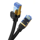 Kép 5/9 - Baseus fonott hálózati kábel Cat.7, Ethernet RJ45, 10Gbps, 15m (fekete)