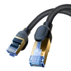 Kép 6/9 - Baseus fonott hálózati kábel Cat.7, Ethernet RJ45, 10Gbps, 15m (fekete)