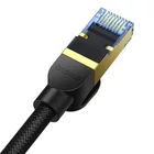 Kép 7/9 - Baseus fonott hálózati kábel Cat.7, Ethernet RJ45, 10Gbps, 15m (fekete)