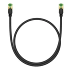 Kép 2/9 - Baseus fonott hálózati kábel Cat.8, Ethernet RJ45, 40 Gbps, 0,5m (fekete)