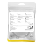Kép 9/9 - Baseus fonott hálózati kábel Cat.8, Ethernet RJ45, 40 Gbps, 0,5m (fekete)
