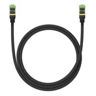 Kép 3/9 - Baseus fonott hálózati kábel Cat.8, Ethernet RJ45, 40 Gbps, 1m (fekete)