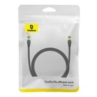 Kép 8/9 - Baseus fonott hálózati kábel Cat.8, Ethernet RJ45, 40 Gbps, 1m (fekete)