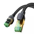 Kép 6/9 - Hálózati fonott kábel kat 8 Baseus Ethernet RJ45, 40Gbps, 10m (fekete)