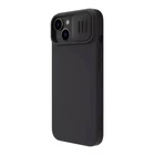 Kép 3/5 - Etui Nillkin CamShield Silky Silicone do iPhone 14/13  (czarne)