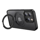 Kép 2/2 - UGREEN LP764 tok mágneses állvánnyal iPhone 15 Pro 6,1 hüvelyk (fekete)