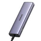 Kép 2/4 - UGREEN 6 az 1-ben multifunkciós adapter USB-C - 3x USB A 3.0, HDMI, RJ45, PD