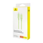 Kép 8/9 - Gyorstöltő kábel Baseus USB-C - USB-C Habitat Series 2m 100W (sárga)