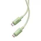 Kép 4/9 - Gyorstöltő kábel Baseus USB-C - USB-C Habitat Series 2m 100W (sárga)