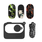 Kép 1/2 - Védő tok Sunnylife az Insta360 GO 3 készülékhez Fekete matricákkal
