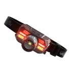 Kép 1/6 - Latarka czołowa Warsun WD09B, 200lm, 1x18650 USB-C
