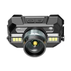 Kép 3/6 - Latarka czołowa Warsun WD09B, 200lm, 1x18650 USB-C