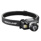 Kép 4/6 - Latarka czołowa Warsun WD09B, 200lm, 1x18650 USB-C