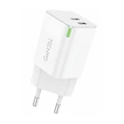 Kép 1/2 - Fali töltő Foneng GaN 35W USB-C 2-Port 2.4A (fehér)