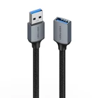 Kép 2/4 - Cable USB-A 3.0 A Male to Female Vention CBLHI 3m black