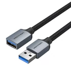 Kép 4/4 - Cable USB-A 3.0 A Male to Female Vention CBLHI 3m black
