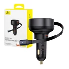 Kép 1/9 - Baseus Enjoyment Pro autós töltő USB-C - Lightning kábellel, 55W (fekete)