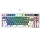 Kép 1/6 - Mechanical Gaming Keyboard Havit KB884L white