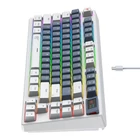 Kép 5/6 - Mechanical Gaming Keyboard Havit KB884L white
