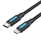 Kép 2/2 - USB-C 2.0 - Micro USB Vention COVBF 2A kábel 1 m fekete