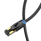 Kép 4/5 - Network Cable CAT8 SFTP Vention IKABF RJ45 Ethernet 40Gbps 1m Black