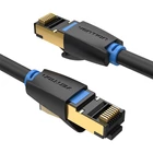 Kép 2/5 - Network Cable CAT8 SSTP Vention IKABG RJ45 Ethernet 40Gbps 1.5m Black