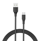 Kép 1/4 - USB 2.0 – USB-C kábel Szellőztetés CTHBD 3A, 0,5 m fekete