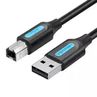 Kép 1/2 - USB 2.0 A – USB-B kábel ferritmaggal Vention COQBL 2A 10m PVC