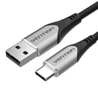 Kép 3/5 - USB 2.0 A to USB-C Cable Vention CODHF 3A 1m Gray