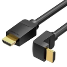 Kép 2/5 - Cable HDMI 2.0 Vention AARBH 2m, Angled 90°, 4K 60Hz (black)