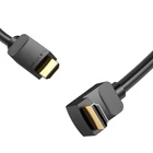Kép 4/5 - Cable HDMI 2.0 Vention AARBH 2m, Angled 90°, 4K 60Hz (black)