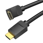 Kép 5/5 - Cable HDMI 2.0 Vention AARBH 2m, Angled 90°, 4K 60Hz (black)