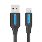 Kép 2/5 - Cable USB 2.0 A to Micro USB Vention COLBC 3A 0,25m black