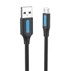 Kép 3/5 - Cable USB 2.0 A to Micro USB Vention COLBC 3A 0,25m black