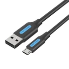 Kép 5/5 - Cable USB 2.0 A to Micro USB Vention COLBC 3A 0,25m black
