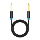 Kép 1/3 - Audio Cable TS 6.35mm Vention BAABH 2m (black)